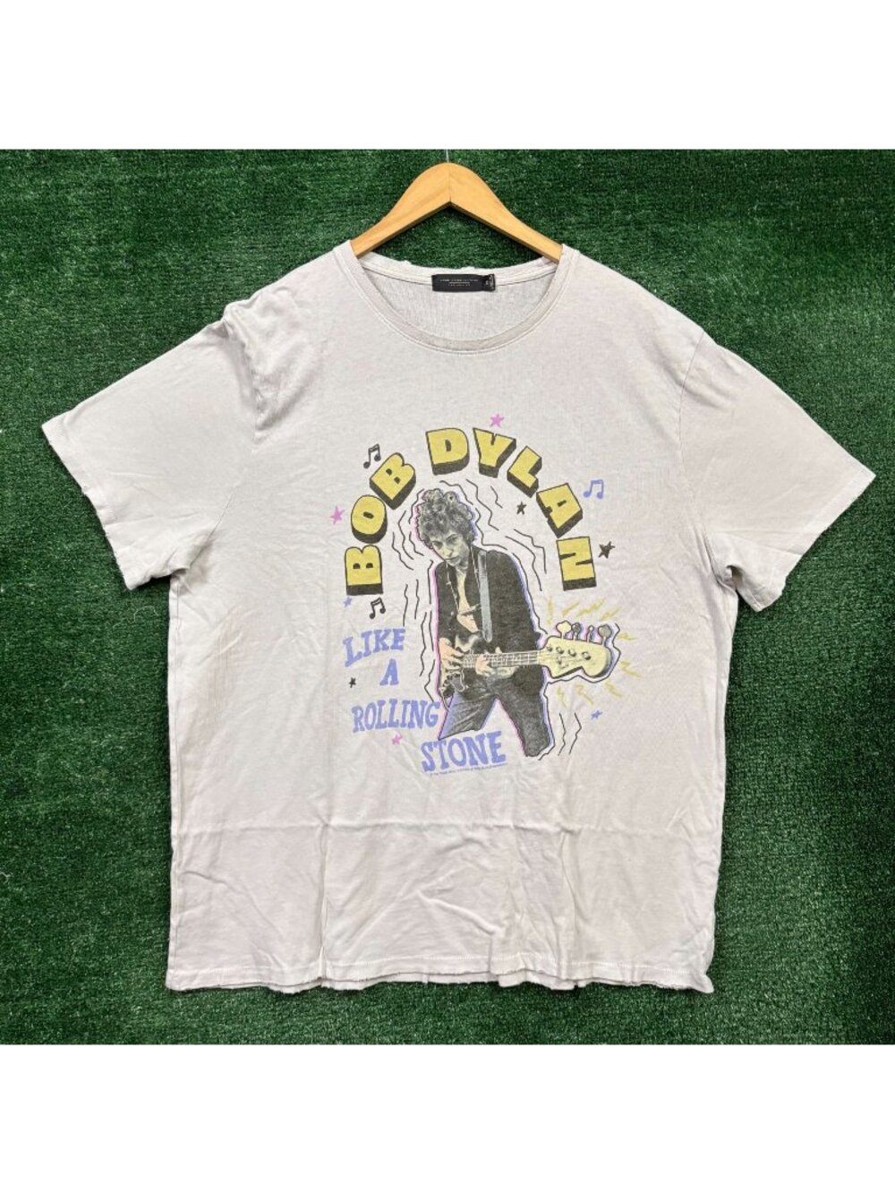 Bob Dylan Highway 61 Revisited Like A Rolling Stones Rock T-Shirt XXL